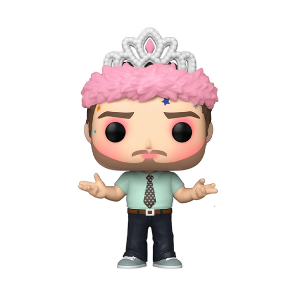 Funko POP! Parks and Recreation - Andy as Princess Rainbow Sparkle Vinyl Figure #1147 - Bards & Cards