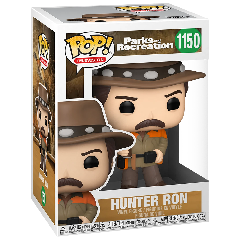 Funko POP! Parks and Recreation - Hunter Ron Vinyl Figure #1150