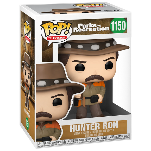 Funko POP! Parks and Recreation - Hunter Ron Vinyl Figure #1150 - Bards & Cards