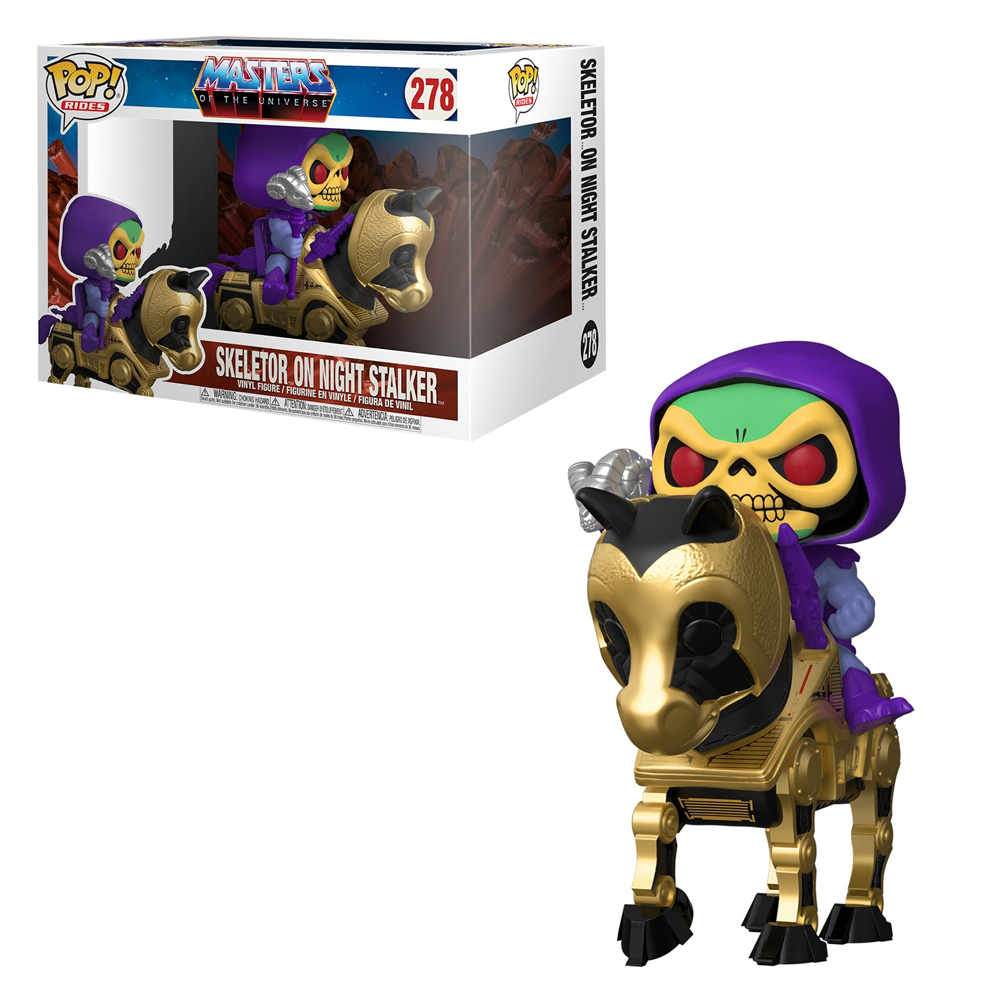 Funko POP! Rides: Masters of the Universe - Skeletor with Night Stalker Vehicle Vinyl Figure #278