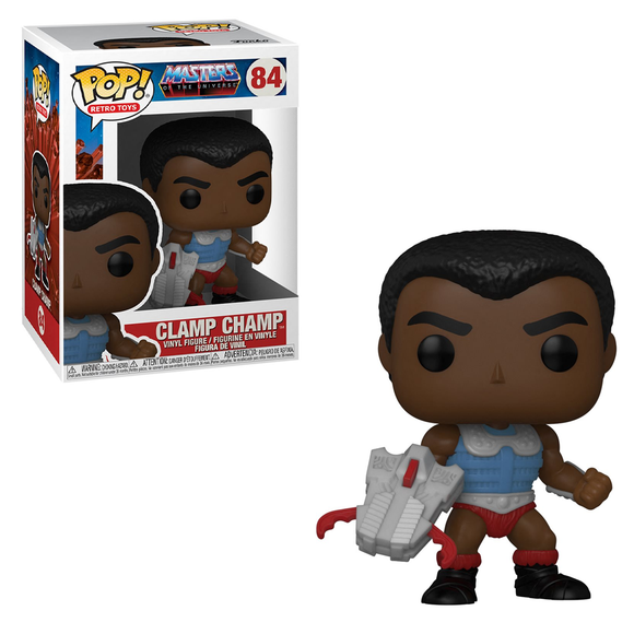Funko POP! Masters of the Universe - Clamp Champ Vinyl Figure #84 - Bards & Cards