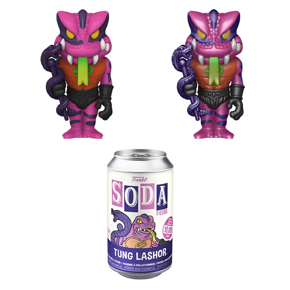 Funko Vinyl SODA: MOTU - Tung Lashor Vinyl Figure - Bards & Cards