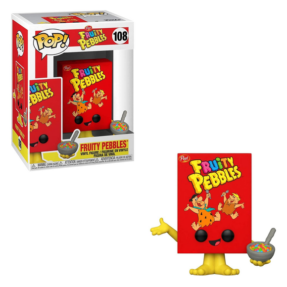 Funko POP! Ad Icons: Post - Fruity Pebbles Cereal Box Vinyl Figure #108 - Bards & Cards