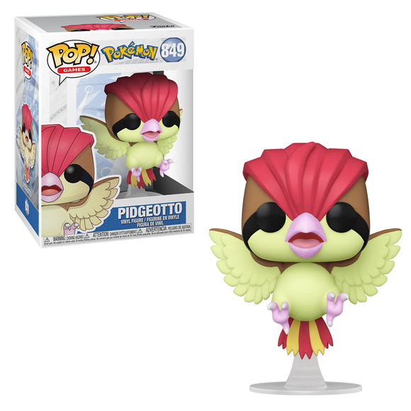 Funko POP! Pokemon - Pidgeotto Vinyl Figure #849 - Bards & Cards