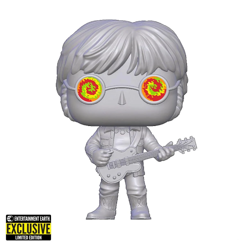 Funko POP! Rocks - John Lennon with Psychedelic Shades Vinyl Figure Entertainment Earth Exclusive [READ DESCRIPTION]