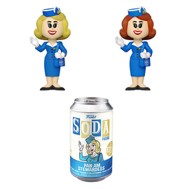 Funko Vinyl SODA: Pan Am - Stewardess Vinyl Figure - Bards & Cards