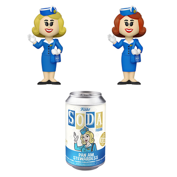 Funko Vinyl SODA: Pan Am - Stewardess Vinyl Figure - Bards & Cards