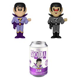 Funko Vinyl SODA: Super Friends - Zan with Vampire Vinyl Figure - Bards & Cards