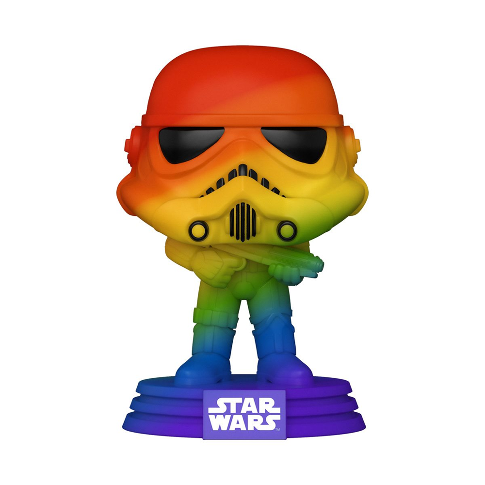 Funko POP! Star Wars: Pride - Stormtrooper (Rainbow) Vinyl Figure #296 - 0