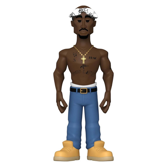 Funko Vinyl GOLD: Tupac 5-Inch Vinyl Figure - Bards & Cards