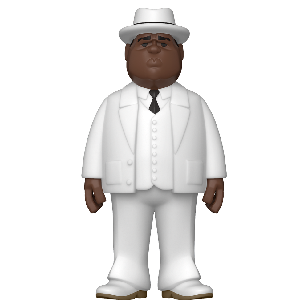 Funko Vinyl GOLD: Music - Biggie Smalls (White Suit) 12-Inch Vinyl Figure - 0