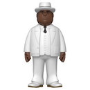 Funko Vinyl GOLD: Music - Biggie Smalls (White Suit) 12-Inch Vinyl Figure - Bards & Cards