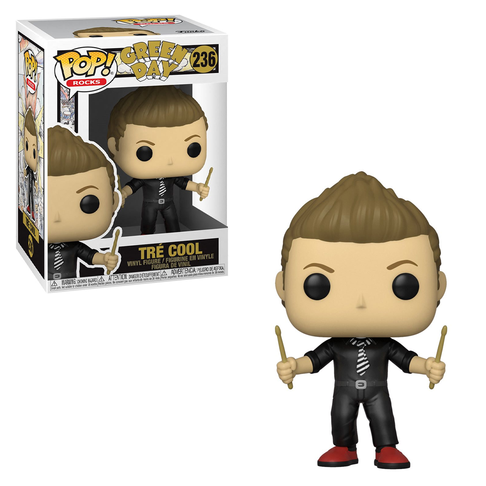 Funko POP! Rocks: Green Day - Tre Cool Vinyl Figure #236