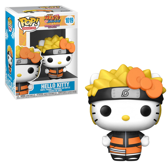 Funko POP! Sanrio x Naruto - Hello Kitty Vinyl Figure #1019 - Bards & Cards