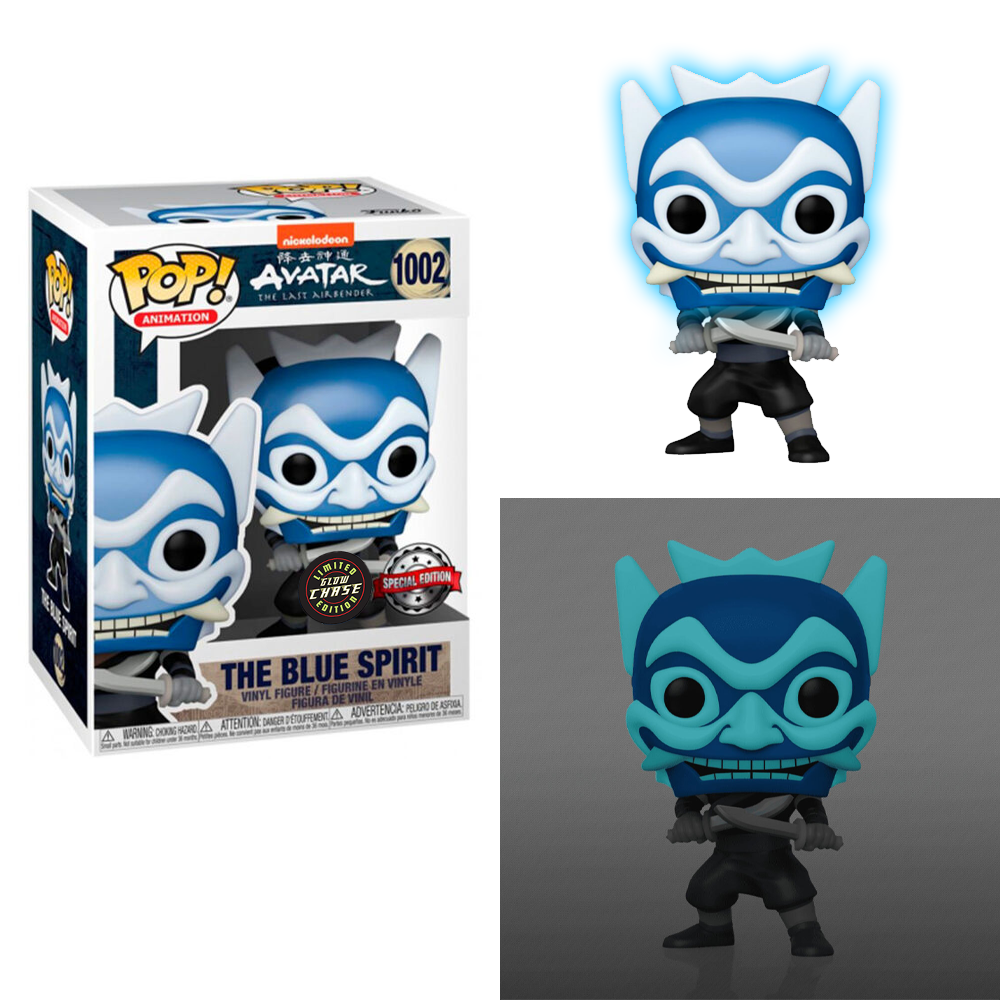 Funko POP! Avatar the Last Airbender - The Blue Spirit Vinyl Figure #1002 Special Edition Exclusive - 0