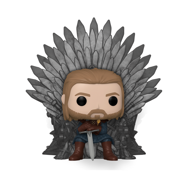 [PRE-ORDER] Funko POP! Deluxe: Game of Thrones - Ned Stark on Iron Throne Vinyl Figure #93 - 0