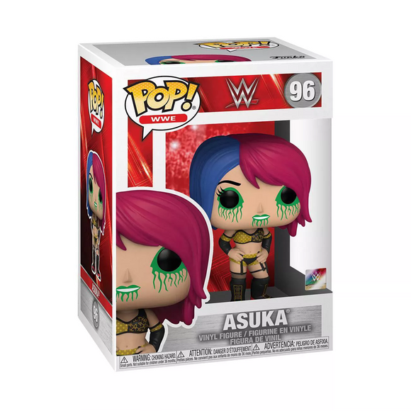 Funko POP! WWE - Asuka (BK/GR) Vinyl Figure #96 - Bards & Cards