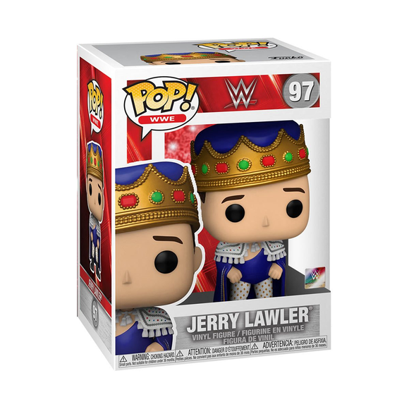 Funko POP! WWE - Jerry Lawler Vinyl Figure #97 - Bards & Cards