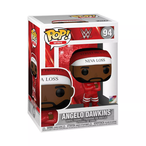 Funko POP! WWE:  Street Profits - Angelo Dawkins Vinyl Figure #94 - Bards & Cards