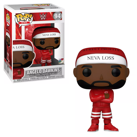 Funko POP! WWE:  Street Profits - Angelo Dawkins Vinyl Figure #94 - Bards & Cards