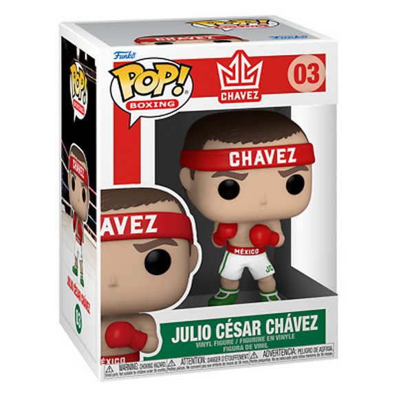 Funko POP! Boxing - Julio César Chávez Vinyl Figure #3 - Bards & Cards