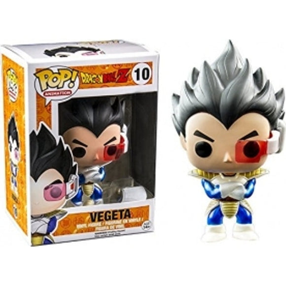 Funko POP! Dragon Ball Z - Metallic Vegeta Vinyl Figure #10 Special Edition Exclusive [READ DESCRIPTION] - Bards & Cards