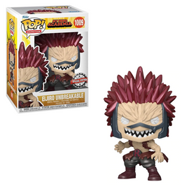 Funko POP! My Hero Academia - Eijiro Kirishima Unbreakable (Metallic) Vinyl Figure #1009 Special Edition Exclusive - Bards & Cards