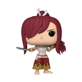 Funko POP! Fairy Tail - Erza Scarlet Vinyl Figure #1046 - Bards & Cards