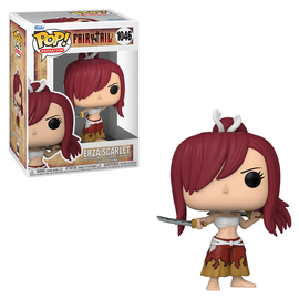 Funko POP! Fairy Tail - Erza Scarlet Vinyl Figure #1046 - Bards & Cards
