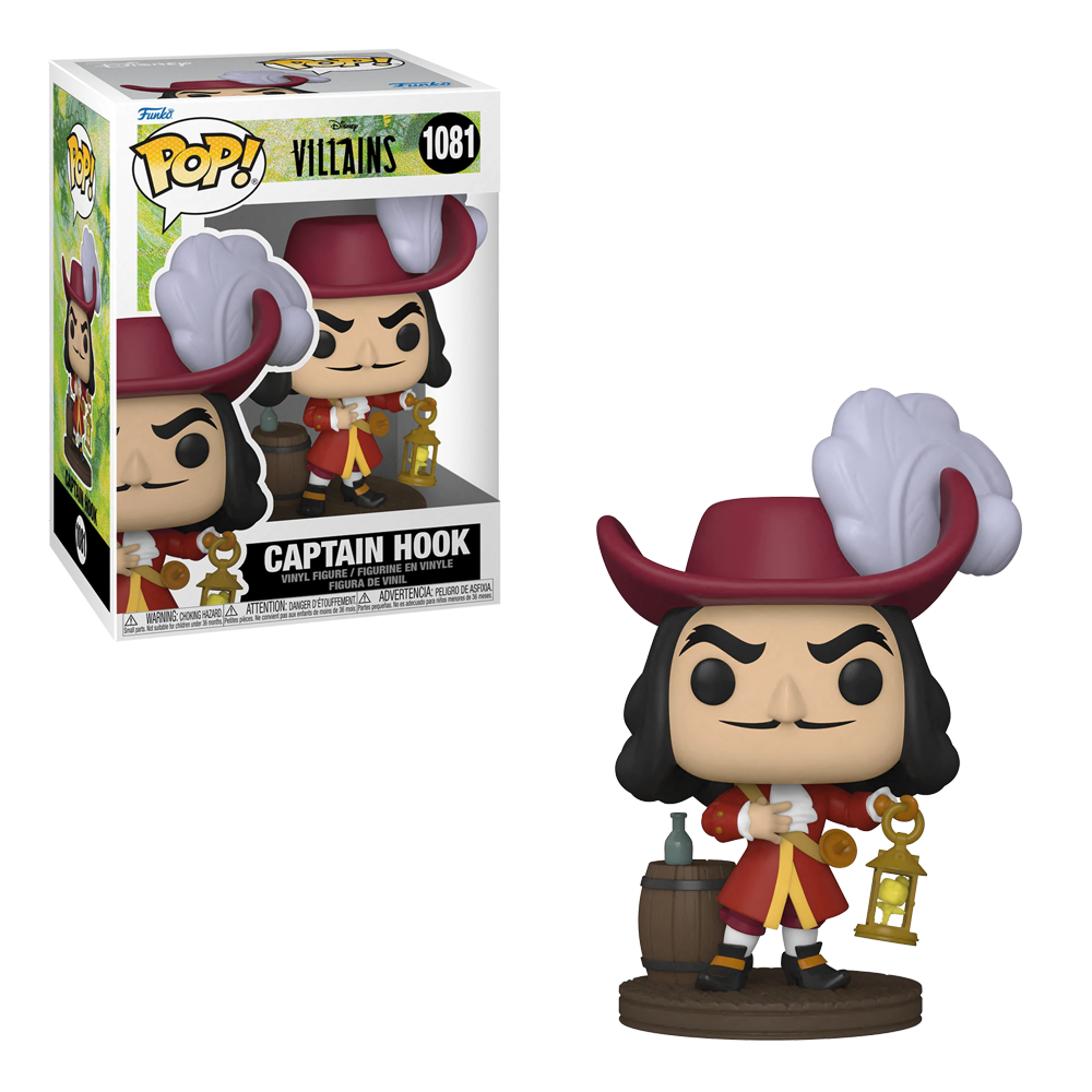 [PRE-ORDER] Funko POP! Disney: Villains - Captain Hook Vinyl Figure #1081