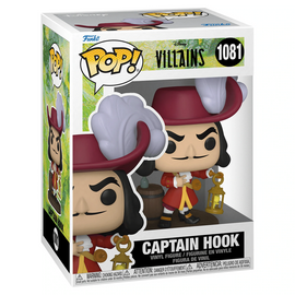 [PRE-ORDER] Funko POP! Disney: Villains - Captain Hook Vinyl Figure #1081 - Bards & Cards