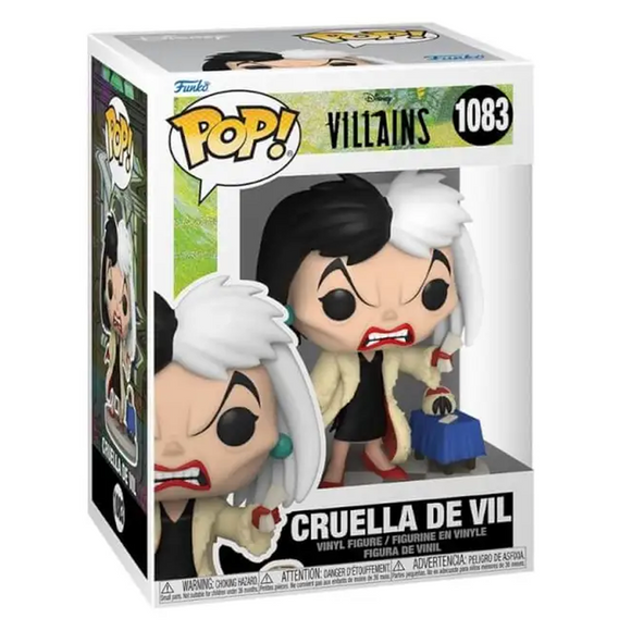 [PRE-ORDER] Funko POP! Disney: Villains - Cruella de Vil Vinyl Figure #1083 - Bards & Cards