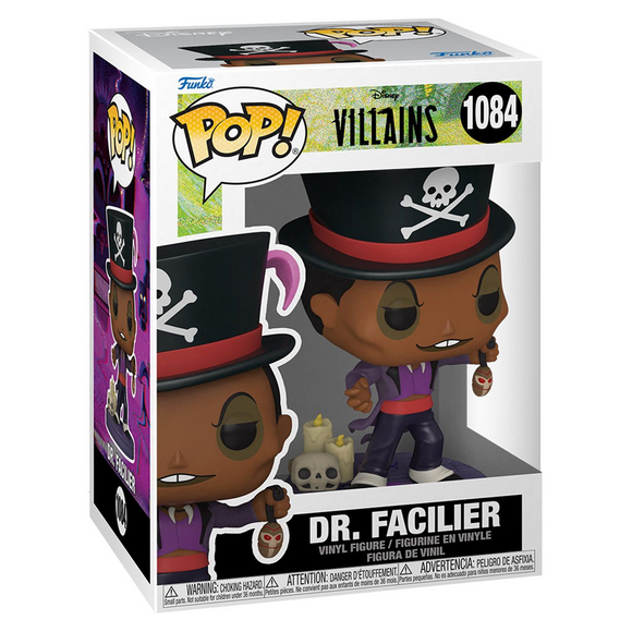 [PRE-ORDER] Funko POP! Disney: Villains - Doctor Facilier Vinyl Figure #1084 - Bards & Cards