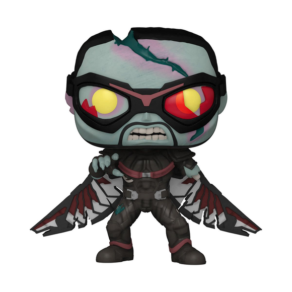 Funko POP! Marvel: What If - Zombie Falcon Vinyl Figure #942 - Bards & Cards
