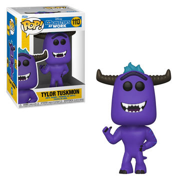 Funko POP! Monsters at Work - Tylor Tuskmon Vinyl Figure #1113 - Bards & Cards