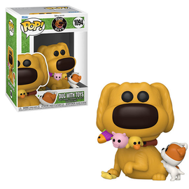Funko POP! Disney Pixar Fest: Dug Days - Dug with Toys Vinyl Figure #1094 - Bards & Cards