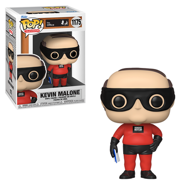 Funko POP! The Office - Kevin as Dunder Mifflin Superhero Vinyl Figure #1175 - Bards & Cards