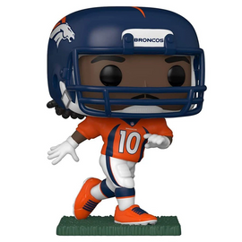 Funko POP! NFL: Broncos - Jerry Jeudy (Home Uniform) Vinyl Figure #164 - Bards & Cards