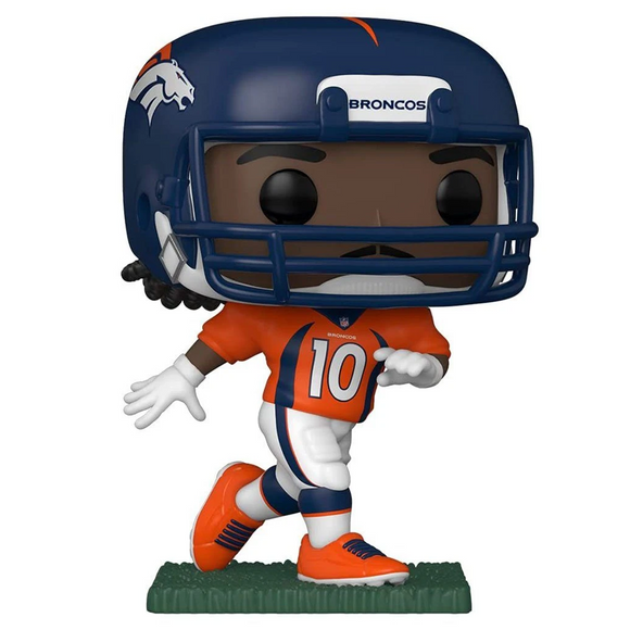 Funko POP! NFL: Broncos - Jerry Jeudy (Home Uniform) Vinyl Figure #164 - Bards & Cards