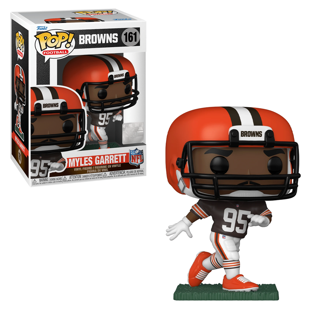 Funko POP! NFL: Browns - Myles Garrett (Home Uniform) Vinyl Figure #161