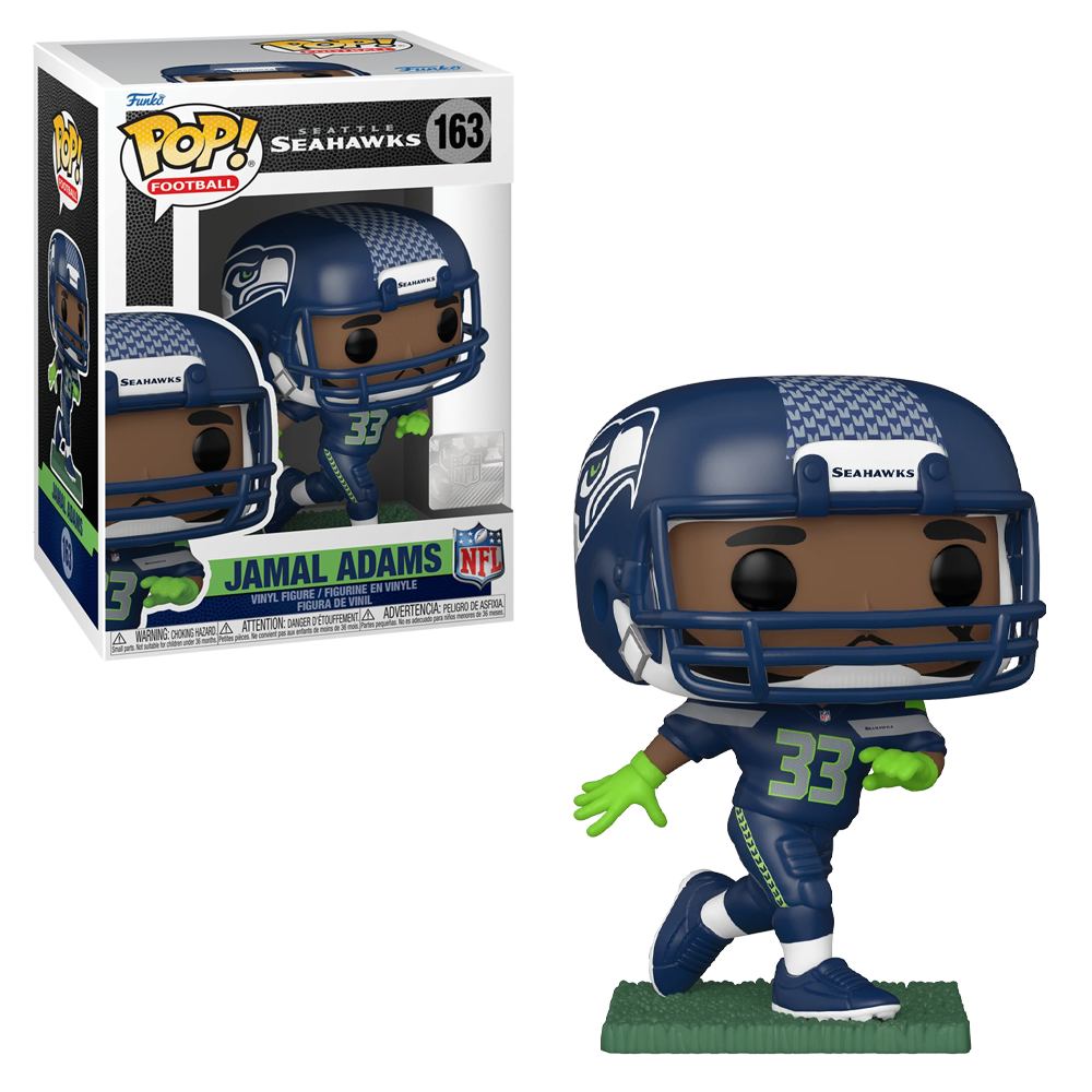 Funko POP! NFL: Seahawks - Jamal Adams (Home Uniform) Vinyl Figure #163