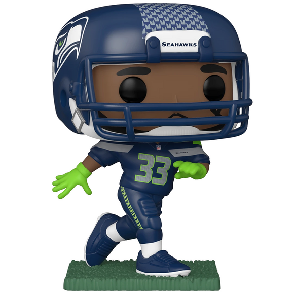 Funko POP! NFL: Seahawks - Jamal Adams (Home Uniform) Vinyl Figure #163 - Bards & Cards