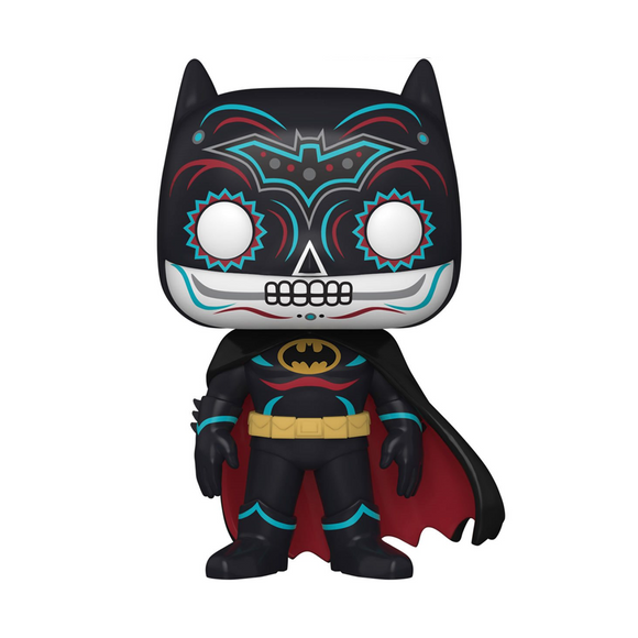 Funko POP! DC Super Heroes: Dia De Los - Batman Vinyl Figure #409 - Bards & Cards