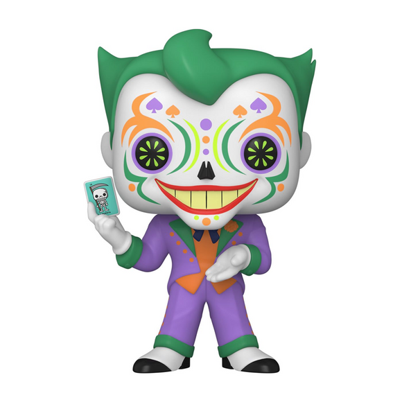 Funko POP! DC Super Heroes: Dia De Los - The Joker Vinyl Figure #414 - Bards & Cards