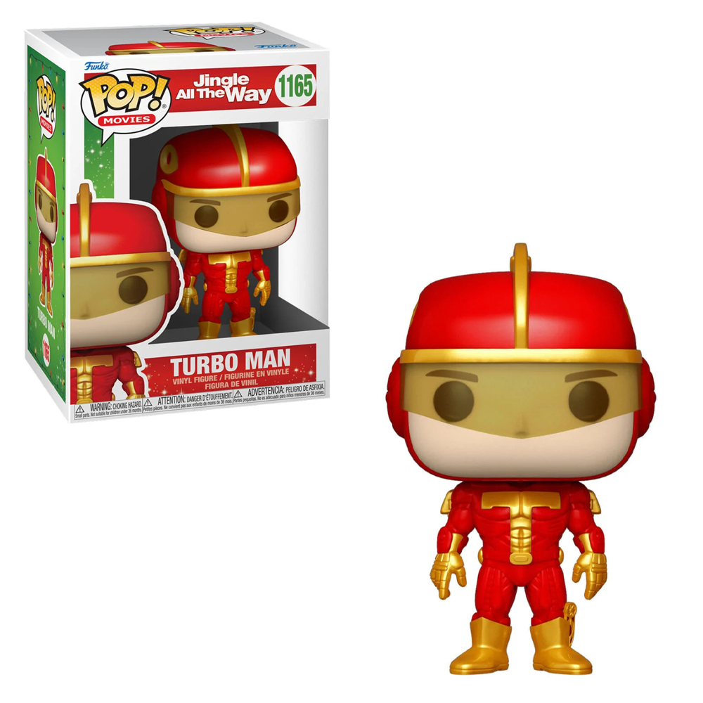 Funko POP! Jingle All the Way - Turbo Man Vinyl Figure - Bards & Cards