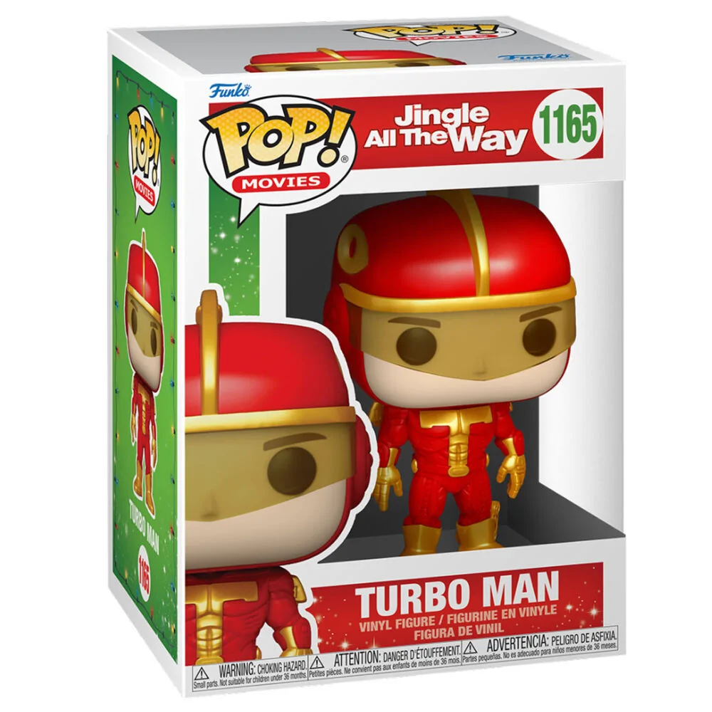 Funko POP! Jingle All the Way - Turbo Man Vinyl Figure - Bards & Cards