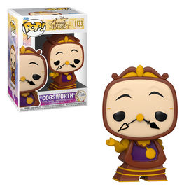 [PRE-ORDER] Funko POP! Beauty and the Beast - Cogsworth Vinyl Figure #1133 - Bards & Cards