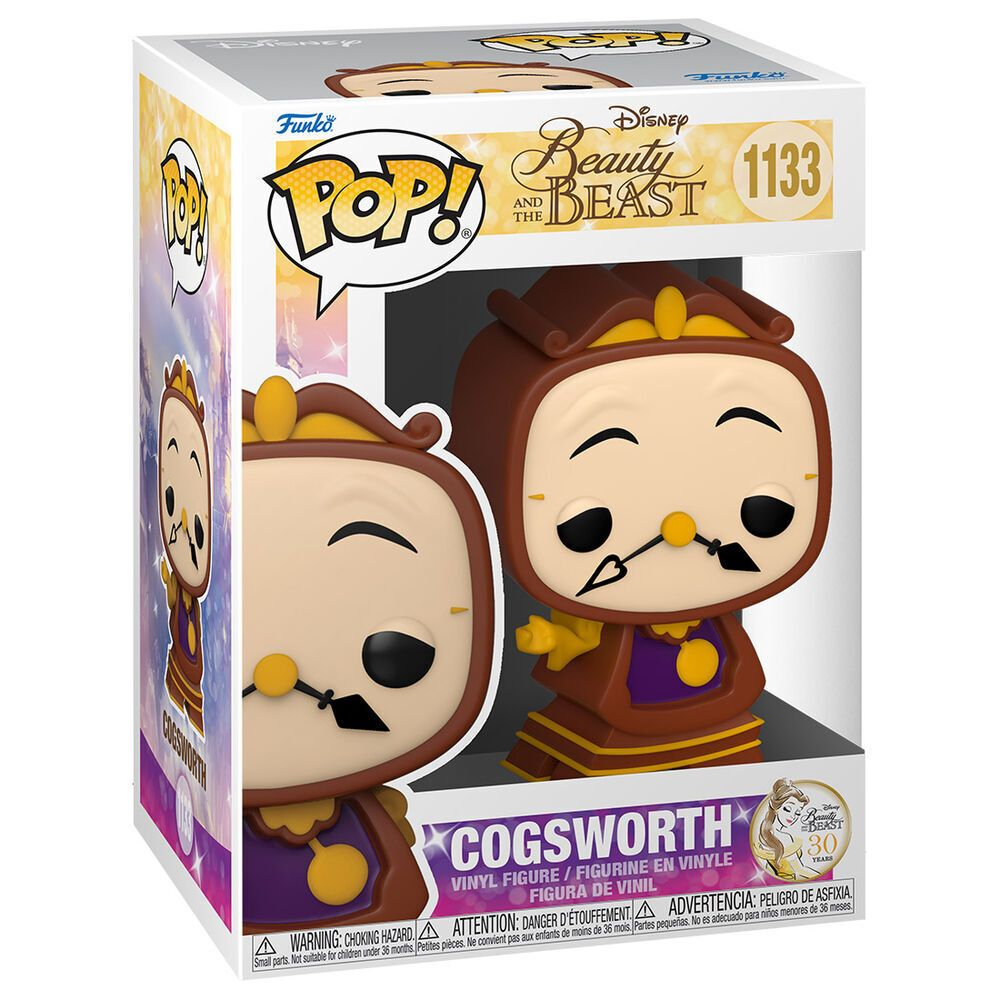 [PRE-ORDER] Funko POP! Beauty and the Beast - Cogsworth Vinyl Figure #1133