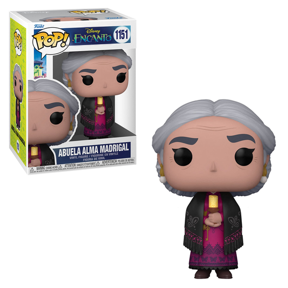[PRE-ORDER] Funko POP! Encanto - Abuela Alma Madrigal Vinyl Figure #1151 - Bards & Cards