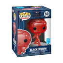 Funko POP! Marvel: Infinity Saga - Black Widow with Case (Artist's Series) Vinyl Figure #50 - Bards & Cards